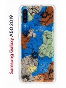 Чехол-накладка Samsung Galaxy A50 2019 (583850) Kruche PRINT Ягоды и Цветы