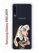 Чехол-накладка Samsung Galaxy A50 2019/A50S 2019/A30S 2019 Kruche Print Tattoo Girl