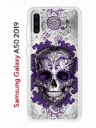 Чехол-накладка Samsung Galaxy A50 2019/A50S 2019/A30S 2019 Kruche Print Sugar Skull