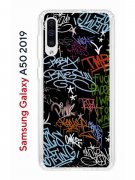 Чехол-накладка Samsung Galaxy A50 2019/A50S 2019/A30S 2019 Kruche Print Граффити