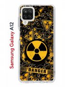 Чехол-накладка Samsung Galaxy A12/M12 Kruche Print Danger