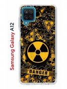 Чехол-накладка Samsung Galaxy A12/M12 Kruche Print Danger