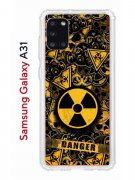 Чехол-накладка Samsung Galaxy A31 Kruche Print Danger