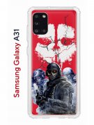 Чехол-накладка Samsung Galaxy A31 (587679) Kruche PRINT Call of Duty