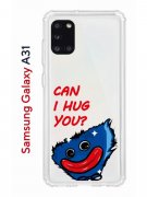 Чехол-накладка Samsung Galaxy A31 (587679) Kruche PRINT CAN I HUG YOU