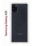 Чехол-накладка Samsung Galaxy A31 Kruche Print Муравьи