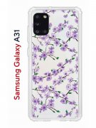 Чехол-накладка Samsung Galaxy A31 Kruche Print Сакура