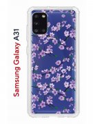 Чехол-накладка Samsung Galaxy A31 Kruche Print Сакура