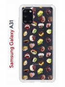 Чехол-накладка Samsung Galaxy A31 Kruche Print Cake