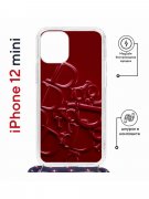 Чехол-накладка Apple iPhone 12 mini (598926) Kruche PRINT Dior