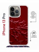 Чехол-накладка iPhone 13 Pro Kruche Magrope Print Dior