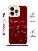 Чехол-накладка iPhone 13 Pro Kruche Magrope Print Dior
