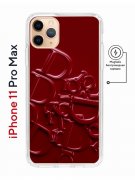 Чехол-накладка Apple iPhone 11 Pro Max (598895) Kruche PRINT Dior