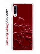 Чехол-накладка Samsung Galaxy A50 2019/A50S 2019/A30S 2019 Kruche Print Dior