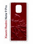 Чехол-накладка Xiaomi Redmi Note 9S/Redmi Note 9 Pro/Redmi Note 9 Pro Max Kruche Print Dior