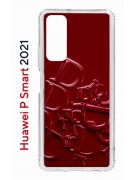 Чехол-накладка Huawei P Smart 2021 Kruche Print Dior