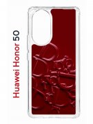 Чехол-накладка Huawei Honor 50 (610635) Kruche PRINT Dior