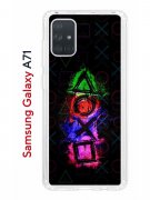 Чехол-накладка Samsung Galaxy A71 (582679) Kruche PRINT Гейминг