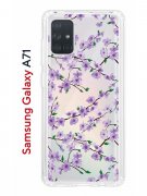 Чехол-накладка Samsung Galaxy A71 Kruche Print Сакура