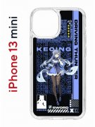 Чехол-накладка iPhone 13 mini Kruche Print Genshin Keqinq