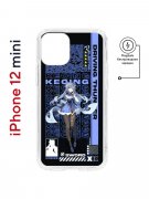 Чехол-накладка Apple iPhone 12 mini (598887) Kruche PRINT Genshin Keqinq
