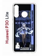 Чехол-накладка Huawei P30 Lite/Honor 20S/Honor 20 Lite/Nova 4e Kruche Print Genshin Keqinq