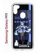 Чехол-накладка Samsung Galaxy M11/A11 Kruche Print Genshin Keqinq