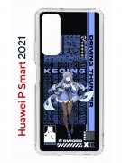 Чехол-накладка Huawei P Smart 2021 Kruche Print Genshin Keqinq
