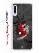 Чехол-накладка Samsung Galaxy A70 2019 Kruche Print Гармония