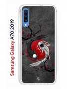 Чехол-накладка Samsung Galaxy A70 2019 Kruche Print Гармония