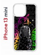 Чехол-накладка Apple iPhone 13 mini (606541) Kruche PRINT Микки Маус