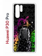 Чехол-накладка Huawei P30 Pro Kruche Print Микки Маус