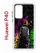 Чехол-накладка Huawei P40 (583862) Kruche PRINT Микки Маус