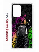 Чехол-накладка Samsung Galaxy A52 (598894) Kruche PRINT Микки Маус