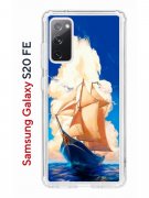 Чехол-накладка Samsung Galaxy S20 FE Kruche Print Парусник