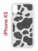 Чехол-накладка Apple iPhone X (580677) Kruche PRINT Доброта