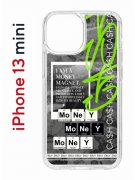 Чехол-накладка Apple iPhone 13 mini (606541) Kruche PRINT Money Easy