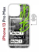 Чехол-накладка iPhone 13 Pro Max Kruche Magnet Print Money Easy