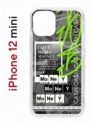 Чехол-накладка Apple iPhone 12 mini (588924) Kruche PRINT Money Easy