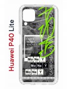 Чехол-накладка Huawei P40 Lite  (588940) Kruche PRINT Money Easy