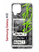 Чехол-накладка Samsung Galaxy A12 (608589) Kruche PRINT Money Easy