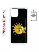 Чехол-накладка Apple iPhone 12 mini (598887) Kruche PRINT Tarot Lovers