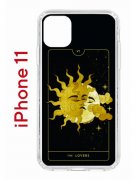 Чехол-накладка Apple iPhone 11 (580676) Kruche PRINT Tarot Lovers
