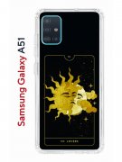 Чехол-накладка Samsung Galaxy A51 (582691) Kruche PRINT Tarot Lovers