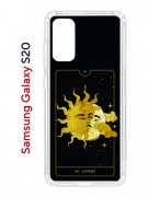 Чехол-накладка Samsung Galaxy S20 (582682) Kruche PRINT Tarot Lovers