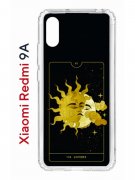 Чехол-накладка Xiaomi Redmi 9A Kruche Print Tarot Lovers