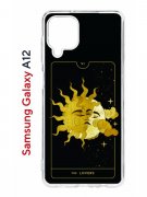 Чехол-накладка Samsung Galaxy A12/M12 (608589) Kruche Print Tarot Lovers