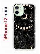 Чехол-накладка iPhone 12 mini Kruche Print Space