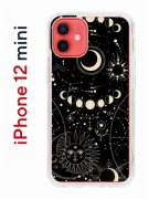 Чехол-накладка iPhone 12 mini Kruche Print Space