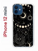 Чехол-накладка iPhone 12 mini Kruche Print Space